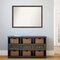 Amanti Art Non-Beveled Wood Wall Mirror, Regis Barnwood Grey Narrow Frame
